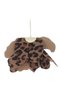 Large Flower Earrings - Leopard - 2