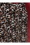 Leopard Pattern Strappy Viscose Dress Standard Size 38/46 Fits Well - 3