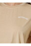 Khaki Regular Fit Round Neck T-Shirt - 5