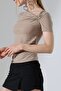 Women's Sandy Buckle Draped Blouse - 4