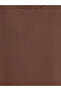 Lcw Everyday Brown Crew Neck Soft Touch Women's T-Shirt - 6