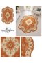 Sdt Mixed Patterned Modern Woven Base Decorative Carpet Sdtamor1156 - 3