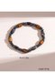 Yiwu 8mm Volcanic Stone Bracelet for Men Lava Wooden Beaded Bracelet Tibetan Buddha Men's Bracelet Jewelry Handmade Elastic - 2