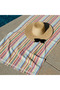 Stripe Sunset Beach Towel 100% Cotton Colorful 90X160