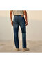 Denim Straight Fit Mid-Rise Jeans - 4
