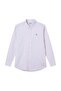 Men’s Cotton Slim Oxford Shirt with Embroidery