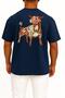 Oversized Taurus Zodiac Sign - Astrology Pocket and Back Design Unisex T-Shirt - 2