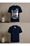 Stone Island Print Design Oversize Unisex T-Shirt