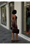 Women's Baguette Stone Strap Mini Dress - 3