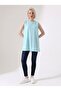 Women's Sleeveless Loose Tunic Basic Summer Model - 5