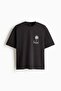 Relaxed Fit Printed cotton T-shirt - 5