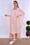 Breastfeeding Featured Cotton Maternity Set 4 Pieces Effortt - Powder - 6