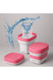 Portable Folding Washing Machine Mini Travel Laundry Tub Washer - 2