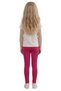 Fuchsia Basic Tights - Non-Sweating Stretchy Fabric Cotton Seasonal Fuchsia Girls' Tights - 4
