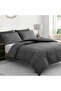 Pamposh Double Duvet Set Premium Brushed Microfiber Ultrasoft Hypoallergenic Non Iron Luxury Bedding - 2
