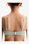 Women Lotus Pointel Light Green Strapless Wired Bra - 2