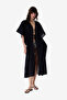 Women Mei Black Kimono - 5