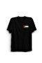 Palestinian Flag, Mini Logo, Palestine Flag Small Logo T-Shirt