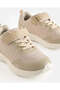 Girls Beige Fly knit Trainer - 3