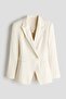 Slim Fit Linen-blend blazer - 6