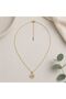 Kly-1051 |   Star Motif Medallion Necklace |   Eos Collective - 4