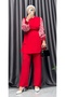 Zebra Patterned Trouser Suit