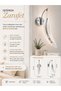 Decorative 12W Indoor Chrome Case 3 Color Light Modern Wall Sconce Electric 2 Pcs - 6