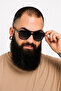 Rectangular Frame Uv Protected Black Men's Sunglasses - 3