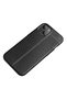iPhone 14 Plus Case Leather Look Silicone with Camera Protection Ultimate Protection Senk - 3