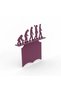 Decorative bookmark, human evolution design - 2
