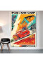 Cars Lightning Mcqueen Wall Covering Wall Tapestry First Quality Satin Fabric Poster