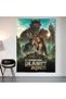 Kingdom of the Planet of the Apes Wall Cloth Wall Tapestry First Quality Satin Fabric Poster