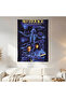 Beetlejuice Wall Drape Wall Tapestry First Quality Satin Fabric Poster - 2