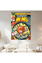M&M's Vintage Advertisement Wall Cloth Wall Tapestry First Quality Satin Fabric Poster - 2