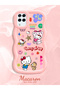 Samsung Galaxy A12 Compatible Case Camera Protector Pink Silicone Couple Phone Case Kitty Pattern - 2