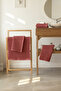 Waffle Hand Towel Face Towel Set of 2 100% Cotton 50X70 cm Quick Drying Towel - 4