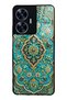 Realme C55 Turquoise Ottoman Jewel Design Glossy Phone Case