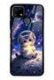 Realme C25 Starlight Space Kitty Design Glossy Phone Case