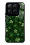Xiaomi 15Pro Emerald Lucky Clover Design Glossy Phone Case