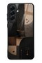 Samsung A56 Glossy Phone Case with Black Mocha Coffee Design