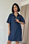 Blue tencel cup dress - 2