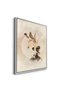 Whimsical Bunny Girl Kids Wall Art | Portrait Framed Canvas Print | Luxury Modern Decor for Kids Room - 3