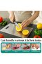 Cutting Board for Kitchen, 304 Stainless Steel Chopping Board Heavy Duty for Cutting Fruits Vegetables Meat and Seafood, Easy Clean, Kitchen Accessories (13.3"×9.06") - 6