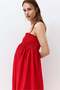 MAMA Smocked bandeau dress - 3