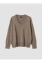 Peak New Season V-Neck Women's Knitwear Sweater - 5