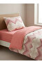 Single Size Double-Sided 120X200 Fitted Sheet Bedding Set, 155X230 Zippered Duvet Cover 3 Pieces