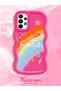 Samsung Galaxy A23 Compatible Case Camera Protector Red Silicone Couple Phone Case Rainbow Pattern - 2