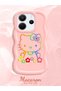 Redmi Note 14 4g Compatible Case Camera Protector Pink Silicone Couple Phone Case Kitty Pattern - 2