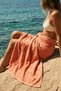 La Notte Summer Anchor 100% Cotton Beach Towel Salmon 70X140 - 3