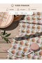 100% Cotton Satin Fabric Digital Printed Pink Cupcake Patterned 100X155 cm for Sewing Patchwork and Hobby